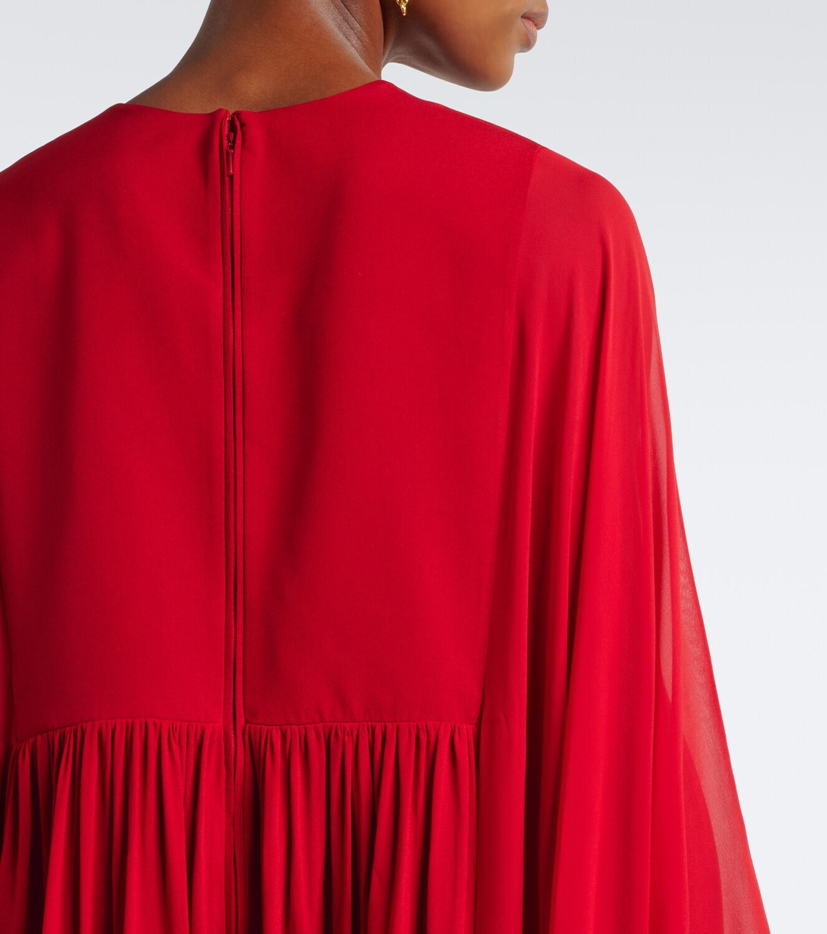 Elie Saab Embellished silk chiffon kaftan
