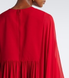 Elie Saab Embellished silk chiffon kaftan