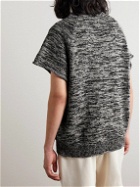 nanamica - Space-Dyed Knitted Sweater Vest - Gray