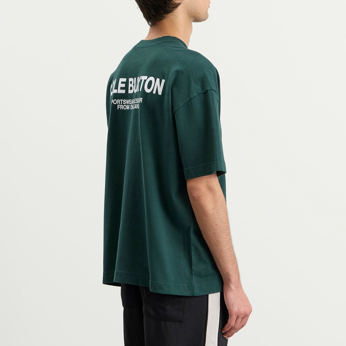 Cole Buxton Men's CB Sportswear T-Shirt in Forest Green