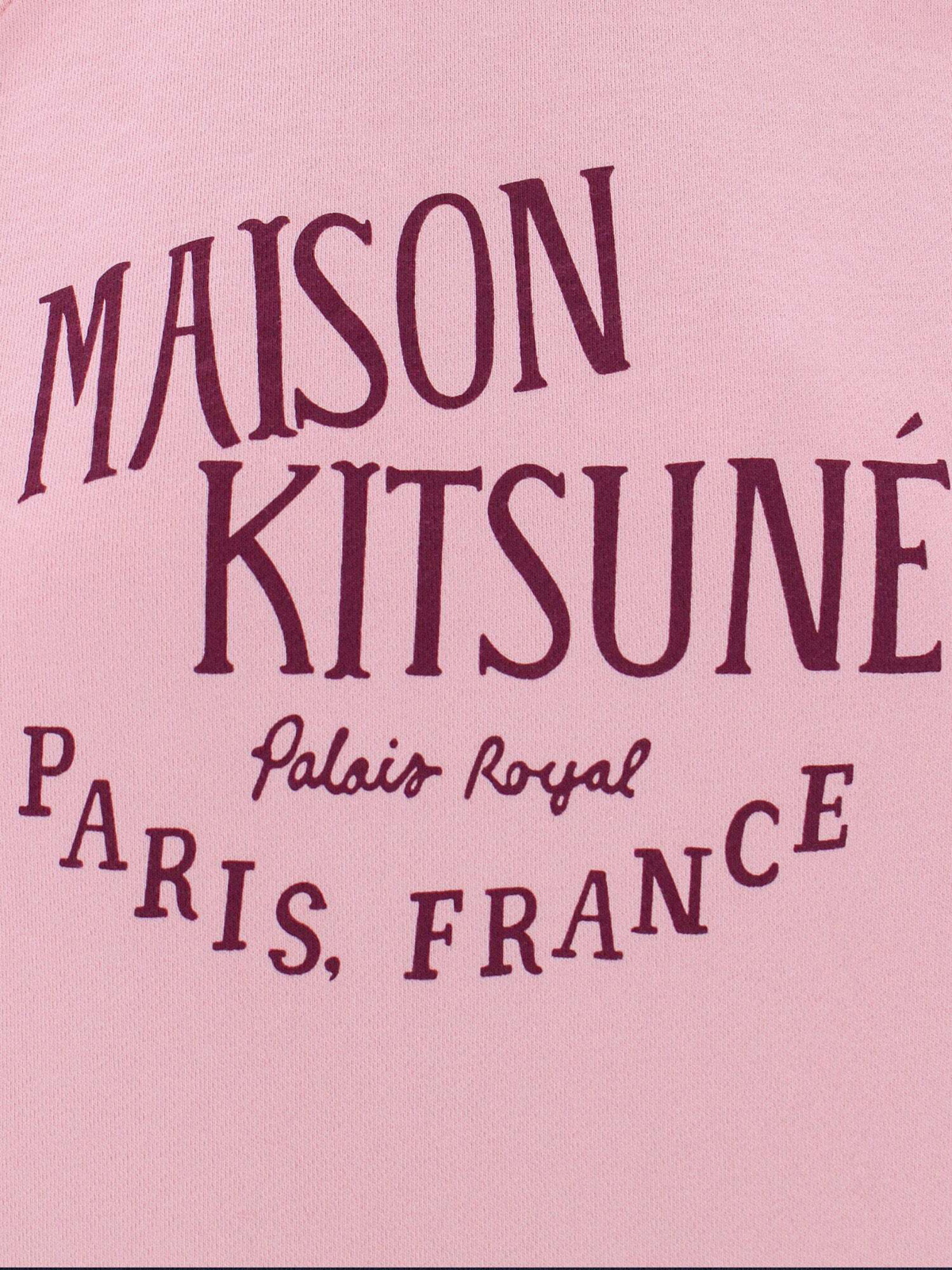 Maison Kitsune Sweatshirt Pink Womens Maison Kitsune