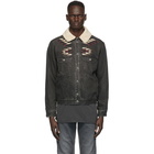 Isabel Marant Black Denim Jared Jacket