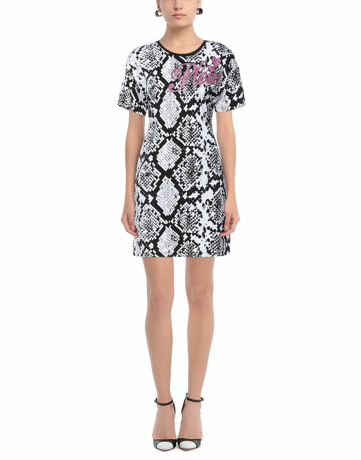 Philipp Plein Womens Mini dress in Black