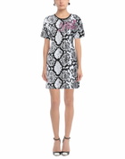 Philipp Plein Womens Mini dress in Black
