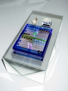 Reflections Copenhagen Crystal Backgammon Game