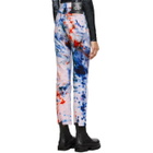 S.R. STUDIO. LA. CA. White SOTO Hand-Dyed Jeans