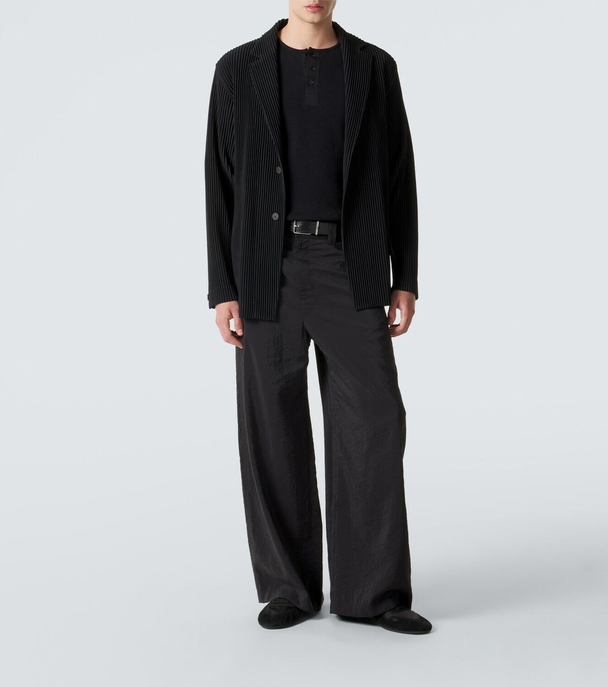 Homme Plissé Issey Miyake Basics pleated blazer