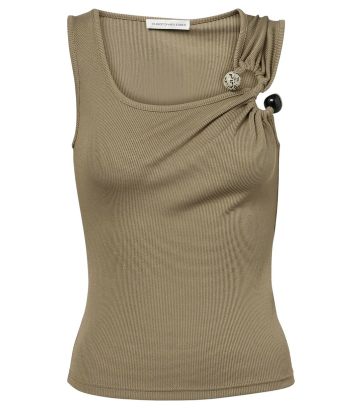 Photo: Christopher Esber S-Buckle tank top
