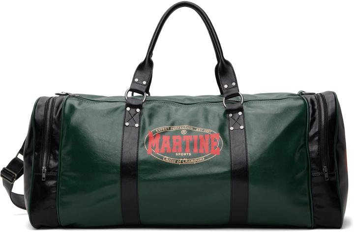 Photo: Martine Rose Green & Black Extreme Sports Duffle Bag