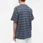 WTAPS Men's 3 Stripe T-Shirt in Navy