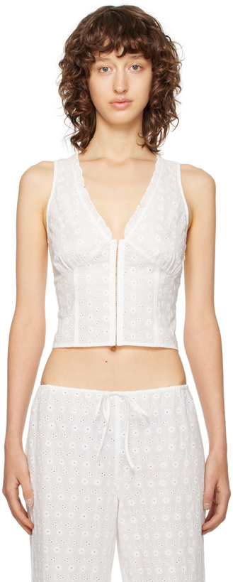 Photo: Frankies Bikinis White Tea Camisole