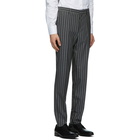 Boss Grey Striped Novan Suit