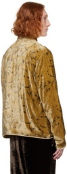 Karu Research Brown Hand-Printed Jacket