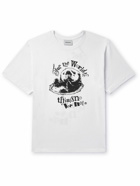 thisisneverthat - Otter Logo-Print Cotton-Jersey T-Shirt - White