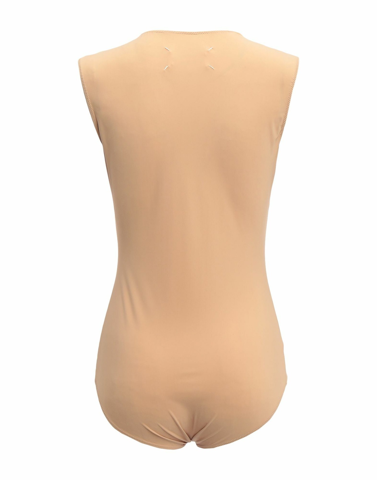 Maison Margiela Womens Bodysuit in Beige
