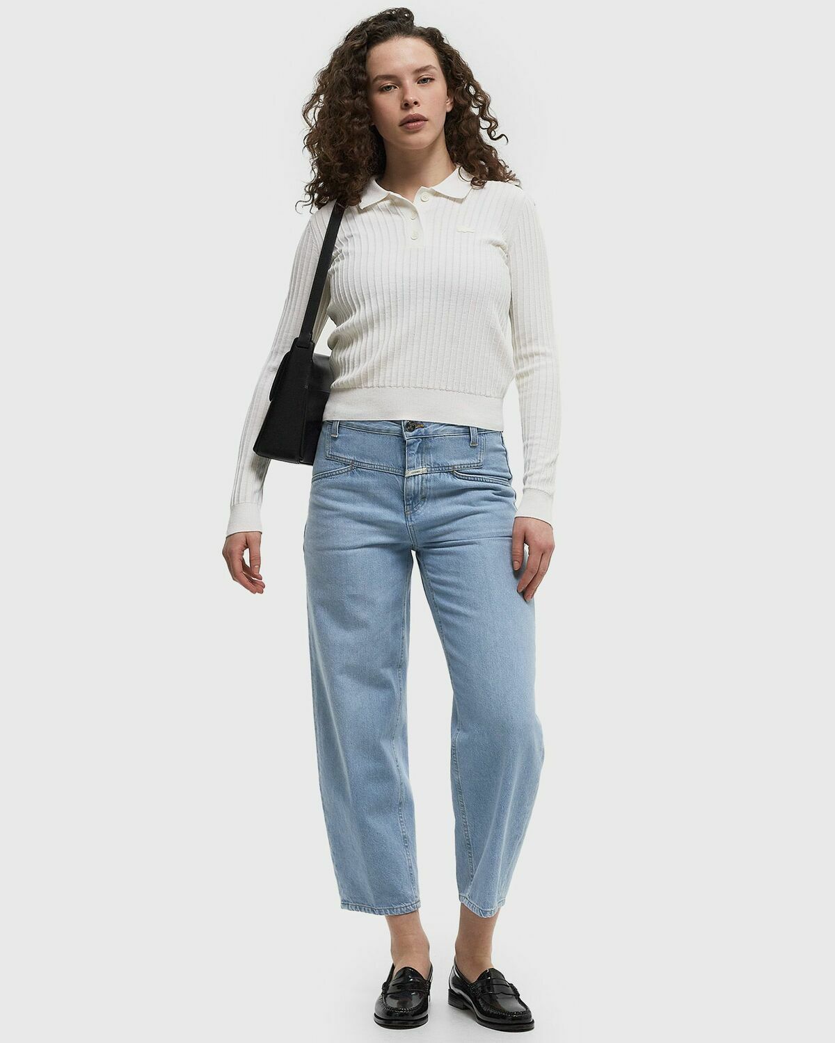 Lacoste TRICOT White Womens Pullover