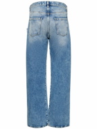 MAISON MARGIELA High Rise Denim Jeans with Maxi Pockets