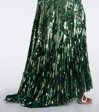 Jenny Packham Kimi sequined strapless gown