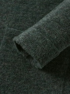 Incotex - Zanone Slim-Fit Virgin Wool-Blend Cardigan - Gray