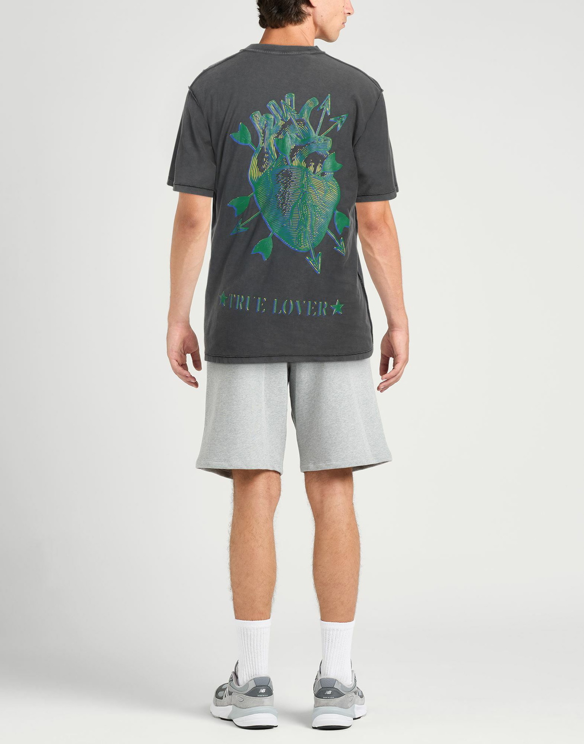Just Cavalli Mens T-shirt in Grey