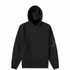 C.P. Company Undersixteen Women's Arm Lens Popover Hoody in Black