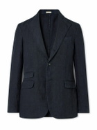 Massimo Alba - Catch2 Linen Suit Jacket - Blue