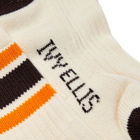 Ivy Ellis Socks Women's Vintage Cotton Sport Quarter Sock in Otto