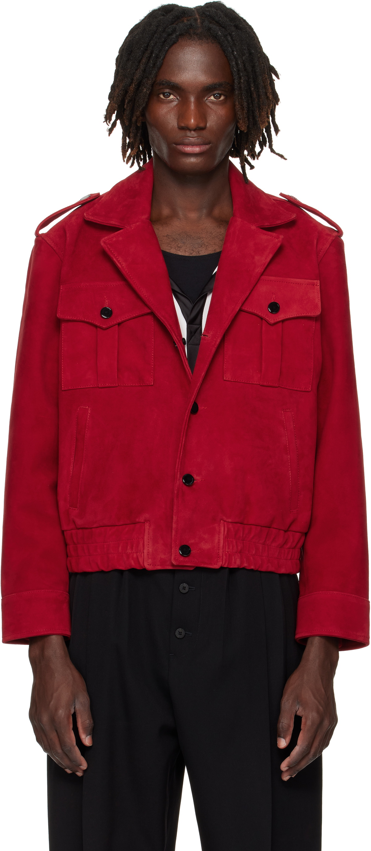 Ernest w baker ファーコート Ernest W. Baker Brown Harrington Faux-Fur Jacket Ernest W. Baker