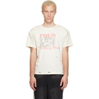 424 Off-White Collage Rolling Stones T-shirt