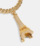 Valentino Eiffeltower crystal-embellished bracelet