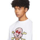 Palm Angels White Ice Cream Skull T-Shirt