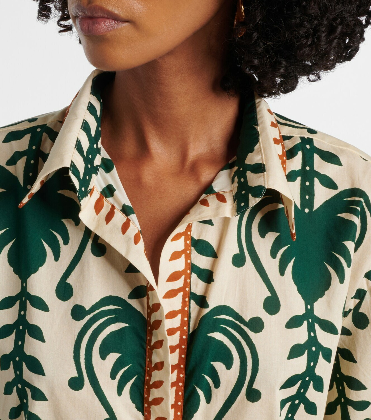 Johanna Ortiz Salty Promises cotton shirt
