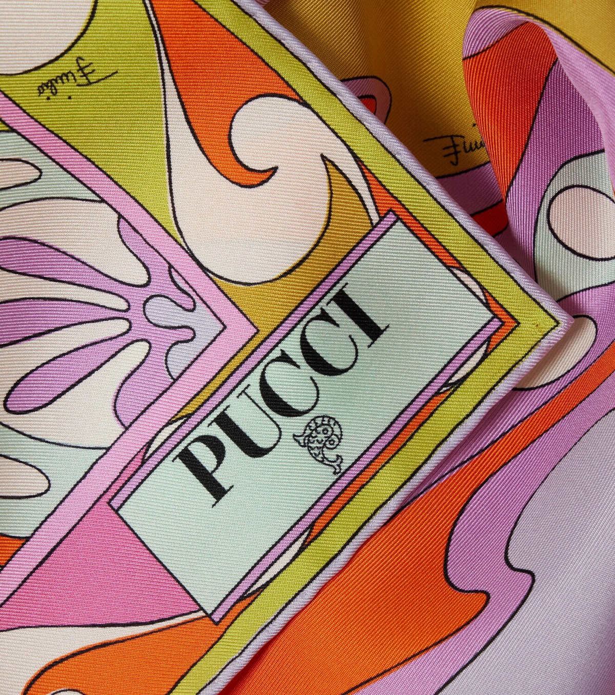 Pucci Soleil silk twill scarf