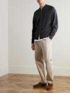 Barena - Merino Wool Zip-Up Cardigan - Gray