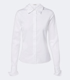 Dorothee Schumacher Cotton-blend poplin shirt