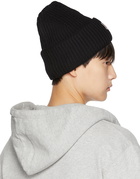 Maison Kitsuné Black Fox Head Beanie