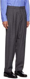 ATON Gray Tropical Trousers