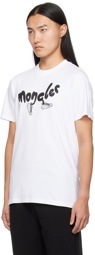 Moncler White Printed T-Shirt