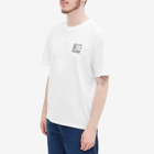 PACCBET Men's Small Sun Logo T-Shirt in White