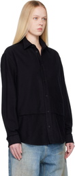 032c Black Workday Flannel Shirt