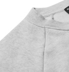 Balenciaga - Oversized Printed Fleece-Back Cotton-Blend Jersey Sweatshirt - Gray