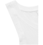 ADIDAS ORIGINALS - Logo-Print Cotton-Jersey Tank Top - White