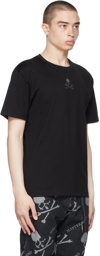 mastermind WORLD Black Swarovski Logo T-Shirt