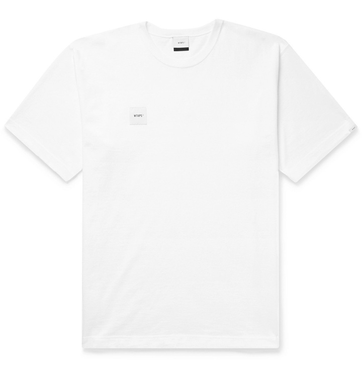 Photo: WTAPS - Cotton-Blend Jersey T-Shirt - White