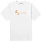 Butter Goods Men's Crayon Logo T-Shirt in White