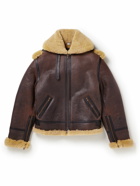 Burberry - Shearling Jacket - Brown