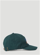 Embroidered Logo Cap in Green