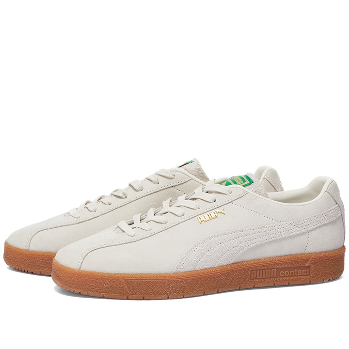 Photo: Puma Men's Delphin Sneakers in Whisper White/Gum