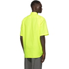 Balenciaga Yellow Tab Large Fit Short Sleeve Shirt