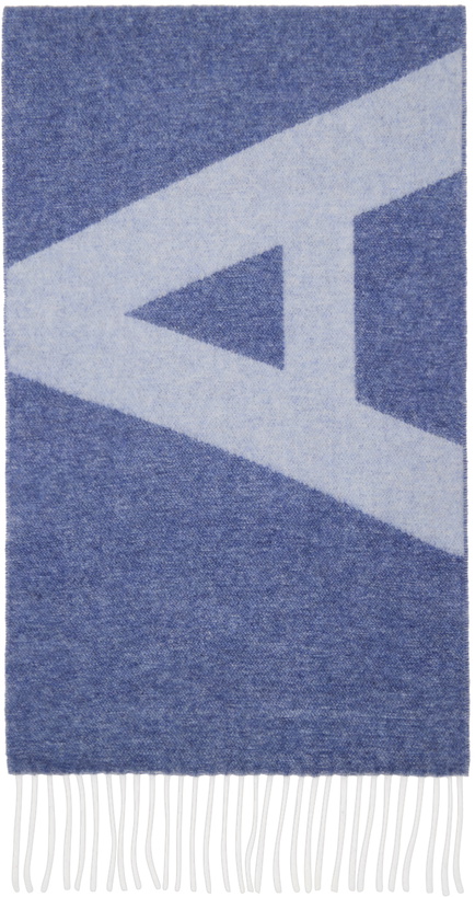 Photo: A.P.C. Blue Malo Scarf